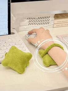 وسادة معصم لوحة المفاتيح الكمبيوتر الجميلة مع وسادة اليد، مقاومة للاحتكاك، تصميم دافئ وأرجونومي للمكتب، عودة إلى المدرسة - متعدد الألوان - مشاهدة 8