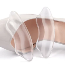 مشابك الكعب المريحة والناعمة، ملصقات كعب شفافة مضادة للانزلاق، وسادات كعب لاصقة ذاتيًا