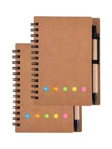 Cuaderno personalizado + Juego de bolígrafo, Juego de cuaderno y bolígrafo, Regalo para nuevo trabajo o maestro, Suministros de oficina, Regalo de papelería, Cuaderno de viaje, Para la familia - Juego de cuaderno y bolígrafo multicolor - Ver 34