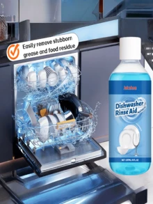 jakehoe 洗碗机清洁剂——专为轻松去除顽固油脂和残留物而设计，令餐具、盘子和厨具洁净闪亮。 - 彩色 - 查看 2