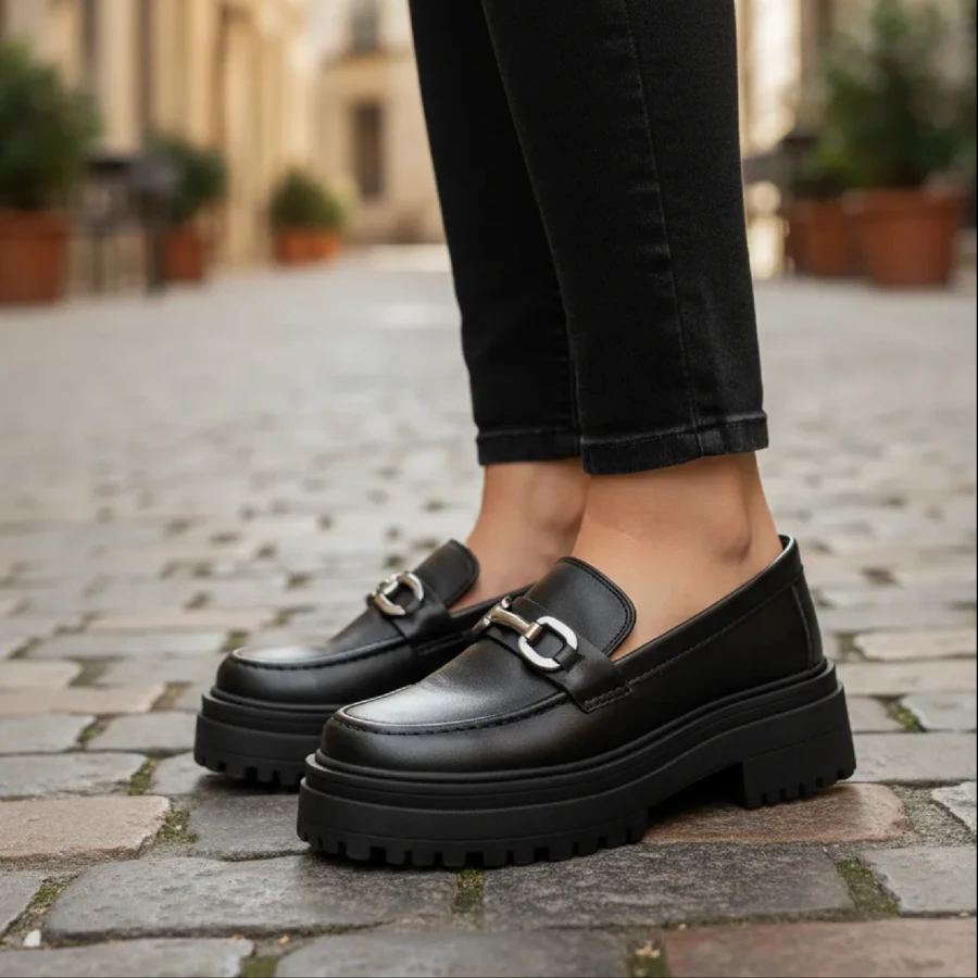 POLO PRIME Women Flats - màu đen - Xem 1