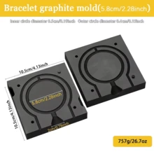 Bracelet Casting Molds Jewelry Plain Ring Bracelet Casting Molds Gold And Silver Melting And Casting Jewelry Tools