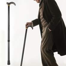 Ultra-Lightweight Telescopic Aluminum Hiking Stick - 2-Section, Non-Slip Grip, Designed For Seniors. Ideal For Outdoor Walking And Mountain Trails. - Multicolor - View 6