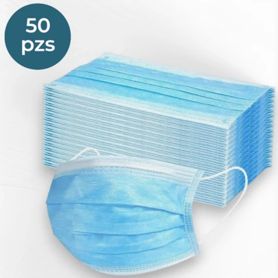 50 pzs, CUBREBOCAS PARA ADULTO TRICAPA AZUL/NEGRO, CUBREBOCAS INFANTIL TRICAPA DIFERENTES DISEÑOS. Caja con 50 pzs de cubrebocas Tricapa adulto e infantil