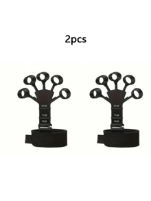 1pc/2pcs Silicone Finger & Wrist Stretcher, 5-Finger Hand Wrist Extensor Strengthener, For Improving Finger Flexibility And Mobility, Stretching Exercise