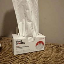 ☀️80 Count - Glad ForceFlex MaxStrength Tall Kitchen Drawstring Trash Bags, 13 Gallon Size Fits Standard Kitchen Trash Cans,  Securing (No Spills Or Odors)/Small Flap Tie Trash Bags - 4gal - 30ct-Kitchen | Kitchen Organization And Storage | Kitchen Accessories | Plastic Bags | Bolsas De Plástico | Home Essentials | Home Decor | Kitchen Decor | Bathroom Decor And Accessories | Trash Bags | Bathroom | Bag | Bolsas De Basura - 彩色 - 查看 5