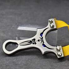 مجموعة منداح فولاذي مقاوم للصدأ مستقيم للاستخدام الخارجي، معدات لعبة للأولاد، معدات صيد وإطلاق نار خارجية، لعبة للكبار، منداح لصيد الطيور