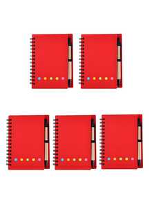 Cuaderno personalizado + Juego de bolígrafo, Juego de cuaderno y bolígrafo, Regalo para nuevo trabajo o maestro, Suministros de oficina, Regalo de papelería, Cuaderno de viaje, Para la familia - Juego de cuaderno y bolígrafo multicolor - Ver 13