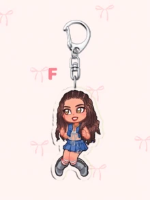 1pc Acrylic Cartoon Keychain KATSEYE, KPOP STYLE, Kpop Girl Group,Manon Sophia Daniela Lara Megan Yoonchae,Bag Charm And Fans Gifts. Ideal For Boyfriends, Girlfriends, Family Members, Teachers, Party Gifts, And EYEKONS-Themed Cell Phone Decorations. - Multicolor - View 15