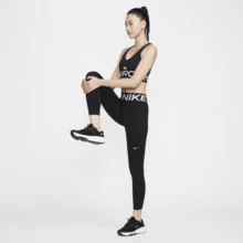 Nike 女款 NP SCULPT DFHR78PKTTIGHT 紧身打底裤 FV7389-010 - 黑/灰 - 查看 7
