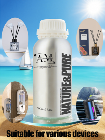 500ml Essential Oils, Oil-Based Fragrance Oils, Suitable For Aroma Diffuser/Humidifier/Aroma Stone/Car Diffuser/Essential Oils, Soothing Scents Plant Oils For Bedroom, 12 Fragrances, Air Freshener, Deodorizer, Applicable For Aroma Diffuser, Aroma Diffuser, Home, Bedroom, Study, Office, Refresh Air, Relieve Fatigue, Sleep, Relieve Stress