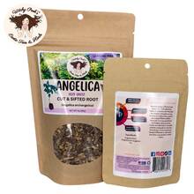 Witchy Pooh's Angelica Tea - Cut & Sifted Root, Holy Ghost, Caffeine Free - 3oz - Xem 2