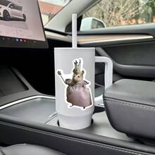 乙烯基贴纸 - 防水、防刮哑光表面，不对称卡通设计，带有皇冠和魔杖 - 自粘贴纸，适用于笔记本电脑、头盔、摩托车、汽车、吉他、踏板车、笔记本装饰、头盔装饰，耐用乙烯基材质 - 彩色 - 查看 6