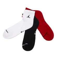 Nike Jordan 三雙男女同款飛人logo中筒透氣籃球訓練襪中筒襪TM通用情侶款 - 彩色 - 查看 4