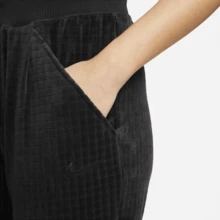 Nike 女款 NSW VLR HR JOGGER A1 运动裤 DV7821-010 - 黑/灰 - 查看 4