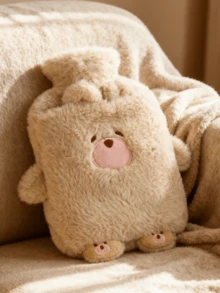 Cartoon Plush Water Filling Hot Water Bottle Cute Thick Warm Handbag Water Filling Hot Water Bag, Women's Valentine's Day, Christmas Gift Birthday Boyfriend Girlfriend