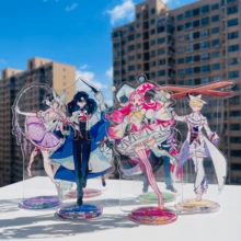 New Alien Stage Till Sua Mizi Hyuna Luka 15cm Acrylic Stand, Exquisite Mask Print Desk Decor Gift, Dual-Side Protective Film Included For Anime Fans - Multicolor - View 3