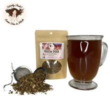 Witchy Pooh's Yellow Dock Tea - Cut & Sifted Root, Caffeine Free - 1盎司 - 查看 8