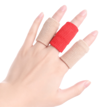 10只装指套，弹性透气，多种颜色可选，支撑拇指，缓解压力，手部护理 - 彩色 - 查看 2