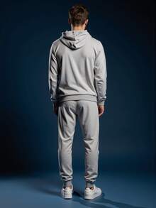 Debex Men Sweatpants - Màu Xám nhạt - Xem 4