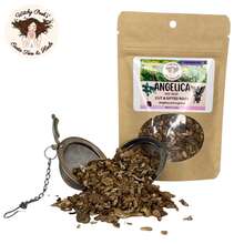 Witchy Pooh's Angelica Tea - Cut & Sifted Root, Holy Ghost, Caffeine Free - 1oz - Xem 10