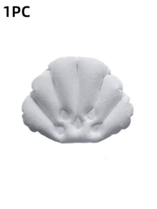 1/2pcs Bathroom Suction Cup Bath Pillow, Portable Inflatable Bath Cushion, Fashionable Bathroom Accessory, Inflatable Bed, Suitable For All Seasons, Super Soft & Comfortable, Ergonomic Design Contours To Back Of Head, Zero Gravity Inflatable Pillow - Multicolor - View 13