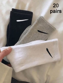 3 pares de calcetines clásicos de color negro, blanco y gris hasta el tobillo, calcetines unisex de estilo retro para deportes y uso casual, adecuados para todas las estaciones