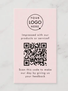 20/50/100pcs Customized Cards, Greeting Cards, QR Codes, Payment Cards, Coupons, Event Cards, Counter Cards For Birthday, Party, Holiday, Wedding, Confession, Place Cards - QR Code Card - View 22