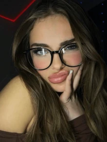 1pc Women Geometric Plastic Frame Boho Modern Simple Style Classy Aesthetic Clear Glasses For Back To School Daily Life Office Reading Decoration Suitable For All Face Shapes