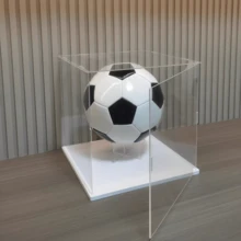 亚克力展示盒/收纳盒/防尘展示柜/礼品展示柜/收藏柜（高清加厚亚克力模块+镜面底座，需自行组装，请观看组装视频，易于组装），适用于展示雕像/产品展示/模型展示/积木娃娃展示/包包收纳/娃娃收藏/收藏展示，多种尺寸可选。