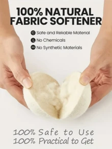 Bộ 2/6 quả cầu sấy quần áo bằng len tự nhiên cao cấp - Thay thế cho giấy sấy và nước xả vải - Quả cầu sấy len, chất thay thế nước xả vải, giảm thời gian sấy, quả cầu làm mềm tự nhiên, quả cầu sấy len, quả cầu sấy len chống tĩnh điện, quả cầu sấy len hữu cơ - Quả cầu sấy Giáng sinh (Màu ngẫu nhiên) - Nhiều màu - Xem 2