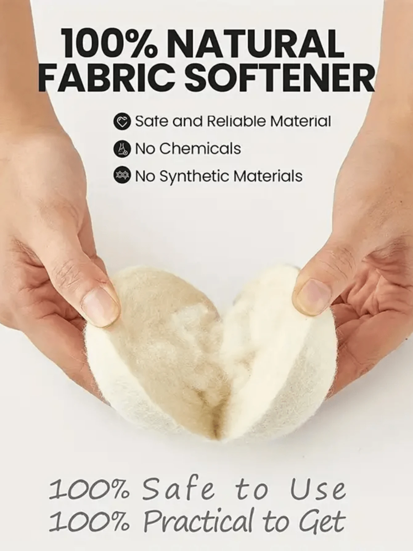 Bộ 2/6 quả cầu sấy quần áo bằng len tự nhiên cao cấp - Thay thế cho giấy sấy và nước xả vải - Quả cầu sấy len, chất thay thế nước xả vải, giảm thời gian sấy, quả cầu làm mềm tự nhiên, quả cầu sấy len, quả cầu sấy len chống tĩnh điện, quả cầu sấy len hữu cơ - Quả cầu sấy Giáng sinh (Màu ngẫu nhiên)