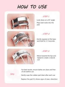 10pcs/Set Fashion Eyelash Curler And Eyebrow Grooming Kit, 1pc Pink Eyelash Curler, 3pcs Eyelash Brushes, 6pcs Replacement Pads, 10-Second Rapid Curl, Outstanding Curling Effect, Precise Grooming Tool, Curling Device, Long-Lasting Eye Appeal,Makeup,Cheap,Room Decor,Vanity,Travel,Bedroom,Makeup Accessories,Eyelash Curler,Cheap,Stocking Stuffers,Makeup,Makeup Tools,Cheap Stuff,Gifts,Gifts For Women,Christmas Gifts