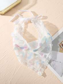 1pc Lace Triangle Headband, Women Fashion Hair Accessories - Multicolor - View 7