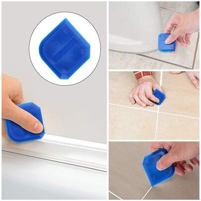 7-In-1 Silicone Scraper, Caulking Tool, Sealant Smoothing Tool, Aged Glue Scraping Tool