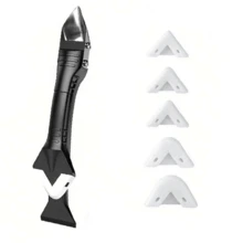 7-In-1 Silicone Scraper, Caulking Tool, Sealant Smoothing Tool, Aged Glue Scraping Tool
