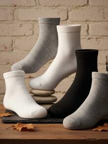 Sizes 22 To 25 - Children's Winter Socks, Boys And Girls, Assorted. - 5 UNIDADES - View 2