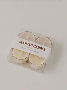 4支装香氛蜡烛，适合求婚、生日、圣诞节、万圣节、节日、冬季、房间装饰、毕业礼物