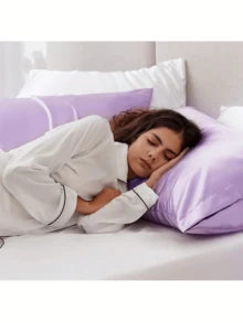 12pcs Sleep & Hair Care Tool Set, Includes Curling Iron, 1pc Silk Pillowcase (Queen Size For Hair & Skin Care), Heatless Curling Set, Overnight Curling Wand, 1pc Soft Sleep Mask, 1pc Silk Sleep Cap, Sleep Essentials Set, Hair Accessories, Face Massage Roller, Hair Care Products, Curling Tools, Hair Styling Kit, Back To School, Travel Essentials