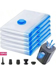 RAF Portable Vacuum Air Pump, Dual-Use Inflation And Deflation. Suitable For Airbeds, Mattresses, Air Cushions, Boats And Swim Rings. Also Functions As A Vacuum Pump For Storage Bags And Clothing. Ideal Camping Essential. Spring/Summer Special Offer! - Multicolor - View 2