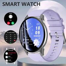Smartwatch, Wireless Call/Dial, Multiple Sports Modes, Incoming Call Alert And Rejection, SMS Reminder, Customizable Wallpaper, Compatible With Android System