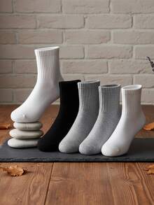Sizes 22 To 25 - Children's Winter Socks, Boys And Girls, Assorted. - 5 UNIDADES - View 1
