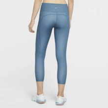 Pantalones Nike Women's AS NK EPIC LUX TGHT 7/8 RVRS CU3287-058 - Negro/Gris - Ver 3