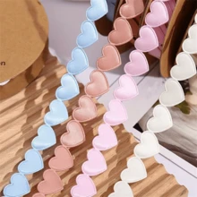 1 Roll 354.33-Inch Multicolor Love-Themed Polyester Ribbon - Perfect For Flower Bouquets, Cake Decoration, And Gift Wrapping