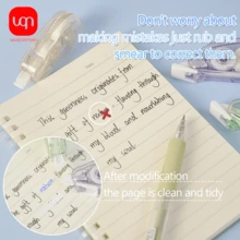 مجموعة/6 قطع شريط تصحيح ملون عالي الجودة، قوي الالتصاق، مقاوم للكسر والانحشار، لا يسهل تقشيره، مناسب لتغطية الأخطاء في مختلف بيئات المكتب، مثالي لموسم العودة إلى المدرسة - متعدد الألوان - مشاهدة 4