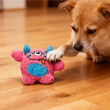 Dog Chew Toys For Boredom Relief, Anti-Chewing, Interactive Training, Strengthen Bonding, Soft Dental Care, Suitable For Puppies And Adult Dogs - Multicolor - View 2