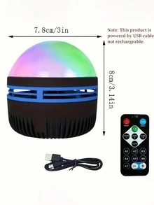 1 pieza Lámpara del cielo estrellado hipnotizante, agrega resplandor a tu romántico dormitorio y brilla para fiestas, aventuras de campamento y vacaciones - El regalo soñado para cualquier ocasión y festividad (Navidad, Día de San Valentín, Pascua) con proyección de luces del norte, luz de ambiente para el dormitorio, lámpara celestial, lámpara de proyección de aurora, opción de regalo superior - luz policromática - Ver 8