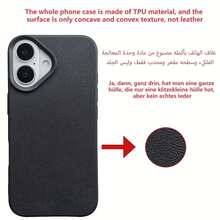1pc Customizable Text & Letter Design Christmas Gingerbread Man Pattern Black Phone Case, Compatible With IPhone 17 Pro Max/17 Air/16E/16 Pro Max/15/14 Plus/13/12/11, S24/20 Ultra/A52S/A31 A21S/A13/A05S, Compatible With Redmi Note 13 Pro Plus/Note 10/Note 12C/Note 13C, Made Of TPU Material, Fashionable, Anti-Drop, Full Of Holiday Atmosphere, Best Gift For Family And Friends,International Version, Not The Domestic Version - Black - View 9
