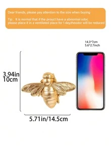 1pc Creative Golden Dragonfly-Shaped Wall Decor Art Piece, A Handcrafted Insect Frame Accessory, Perfect For Home Party Decorations In An Insect-Themed Room, A Novel Gift For Insect Lovers, And Suitable For Home Decor, Room Decor, And Wall Decor.