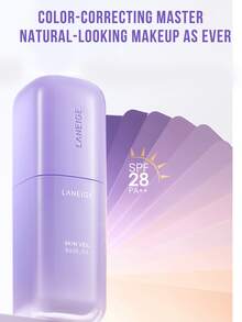 Laneige SKIN VEIL BASE_EX TONE UP NO.40 70ML/2.36OZ - HOT 50% Yellow Tone Reduction & SPF28 PA++, One-Step Makeup Shield from Irritation, Hydrating & Oil-Control with 5 Key Ingredients, Natural FlawlessShield from Irritation, Hydrating & Oil-Control with 5 Key Ingredients, Natural FlawlesslessS for Dailys Natural